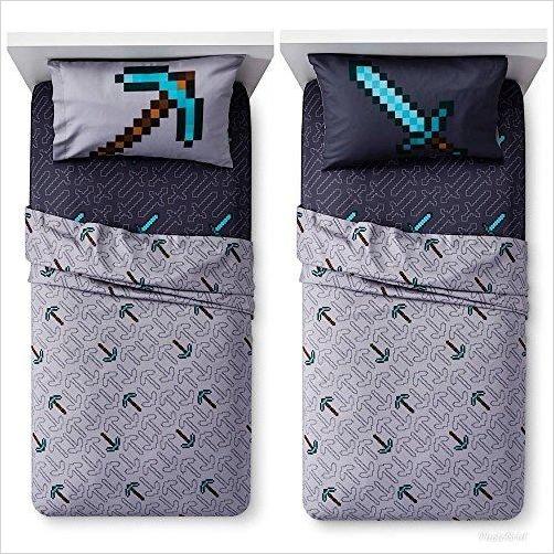 Minecraft Twin Bedding Sheet Set