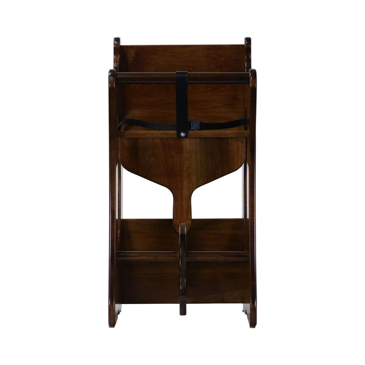 Multi-use 3-in-1 High Chair, Rocking Horse, Writing Desk Maple