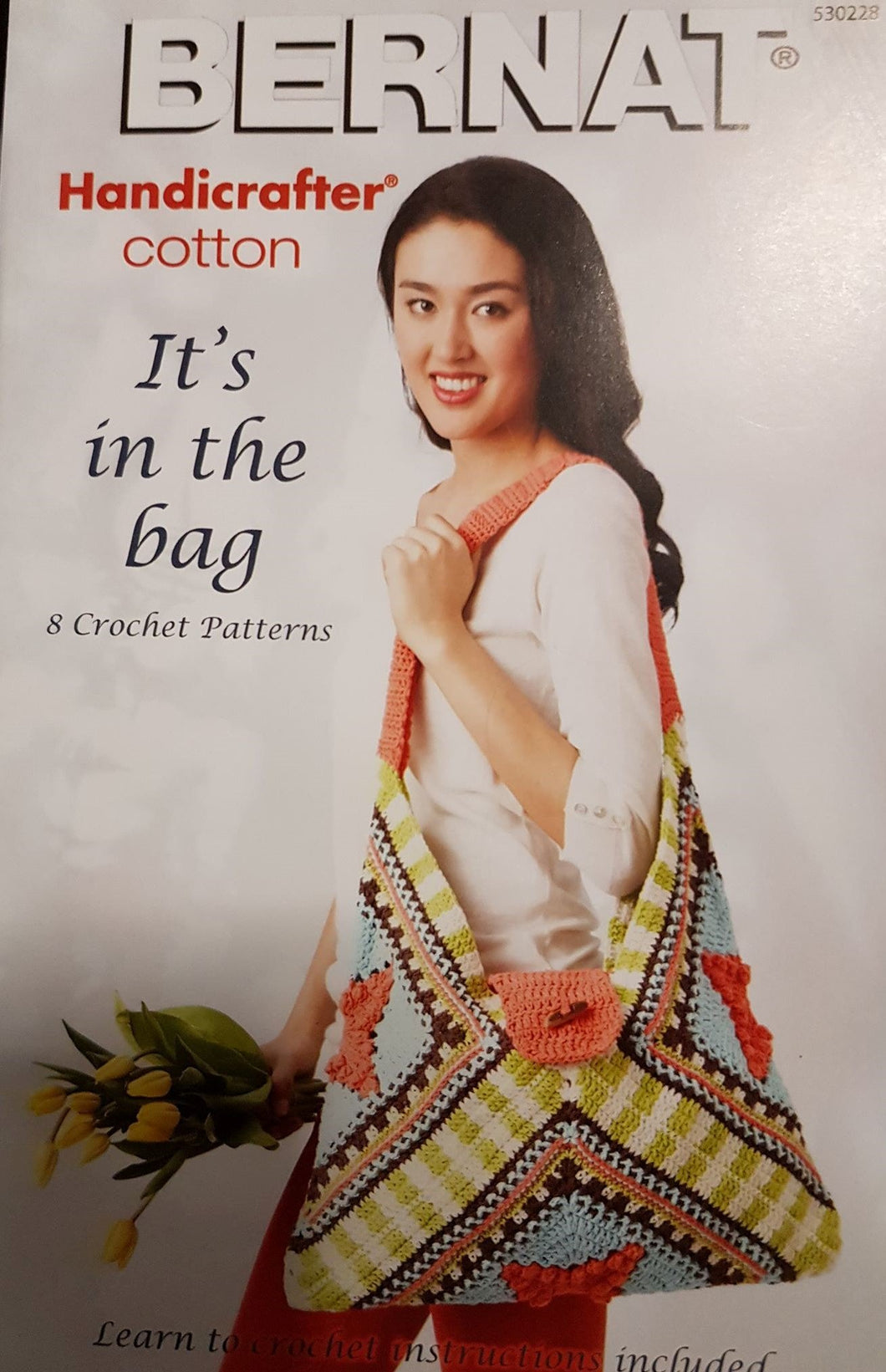 Pattern Book - Bernat ~ Handicrafter Cotton ..... 'It's in the Bag'