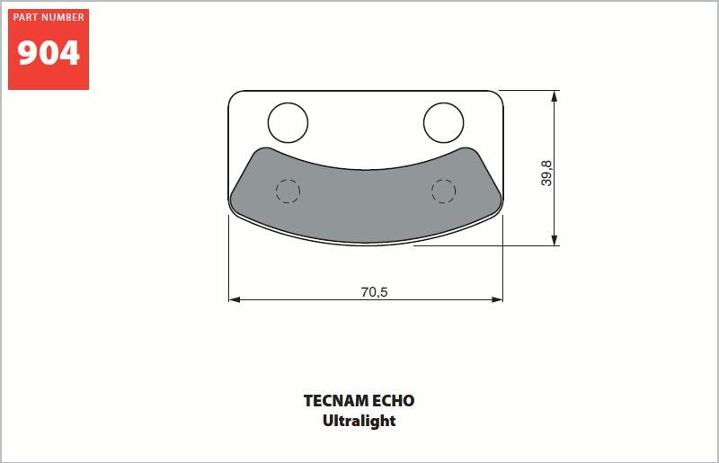 GOLDfren Aircraft Brake Pads 904AD (pair)