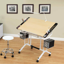 Load image into Gallery viewer, Great studio designs pro craft station in white with maple 13245