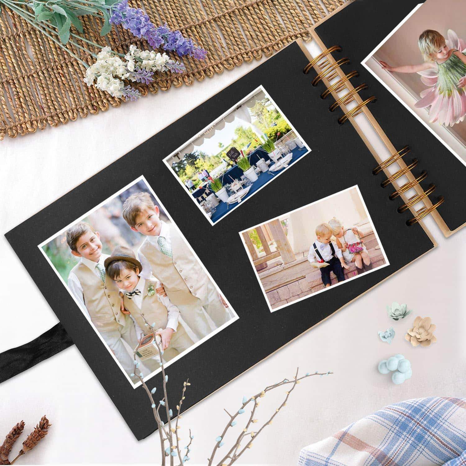 Shop for innocheer scrapbook classic photo album storage box 80 pages craft paper diy anniversary wedding photo album diy accessories kit