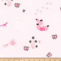 Palm Canyon - by Violet Craft -Cactus Birds - Pink