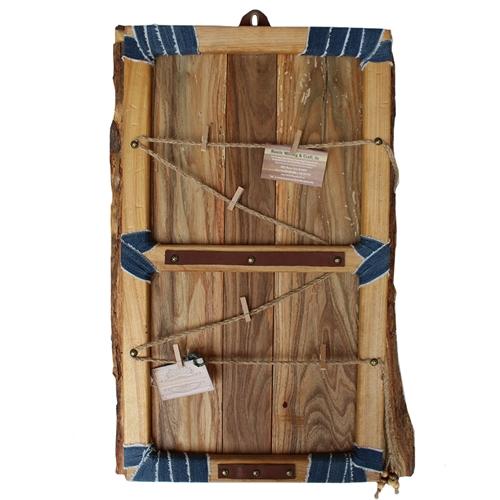 Rustic Milling and Crafts Rustic Live Edge Locust Organizer