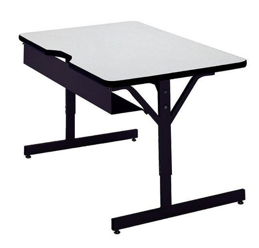 Scholar Craft FS8793060 Adjustable Height Computer Table 30 x 60 - Quick Ship