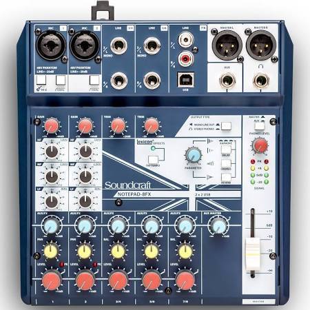 Soundcraft Notepad-8FX