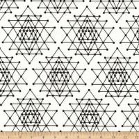 Palm Canyon - by Violet Craft -Geo Trellis -Black