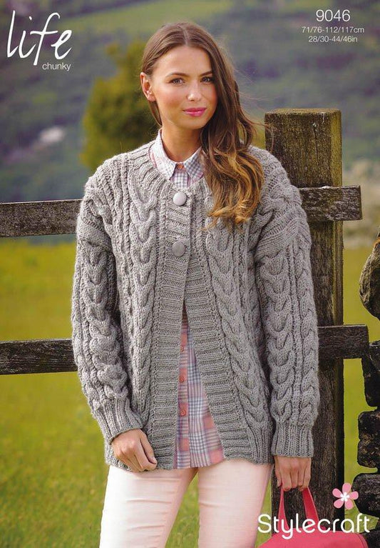 Jacket in Stylecraft Life Chunky (9046)