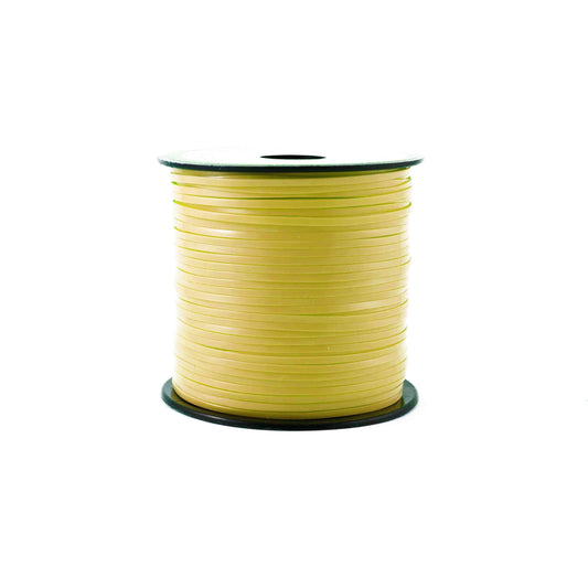 Soft Yellow Plastic Craft Lace Lanyard Gimp String Bulk 100 Yard Roll