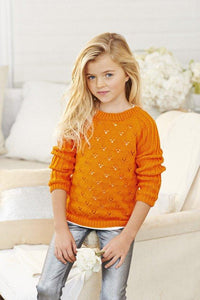 Girls' Sweaters in Stylecraft Classique Cotton DK (9135)