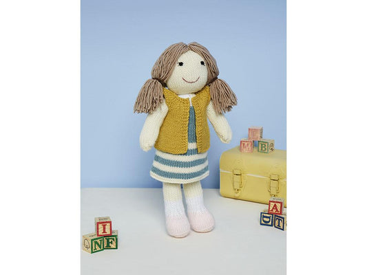 Knitted Jessie the Doll Toy in Stylecraft Special DK (9668)