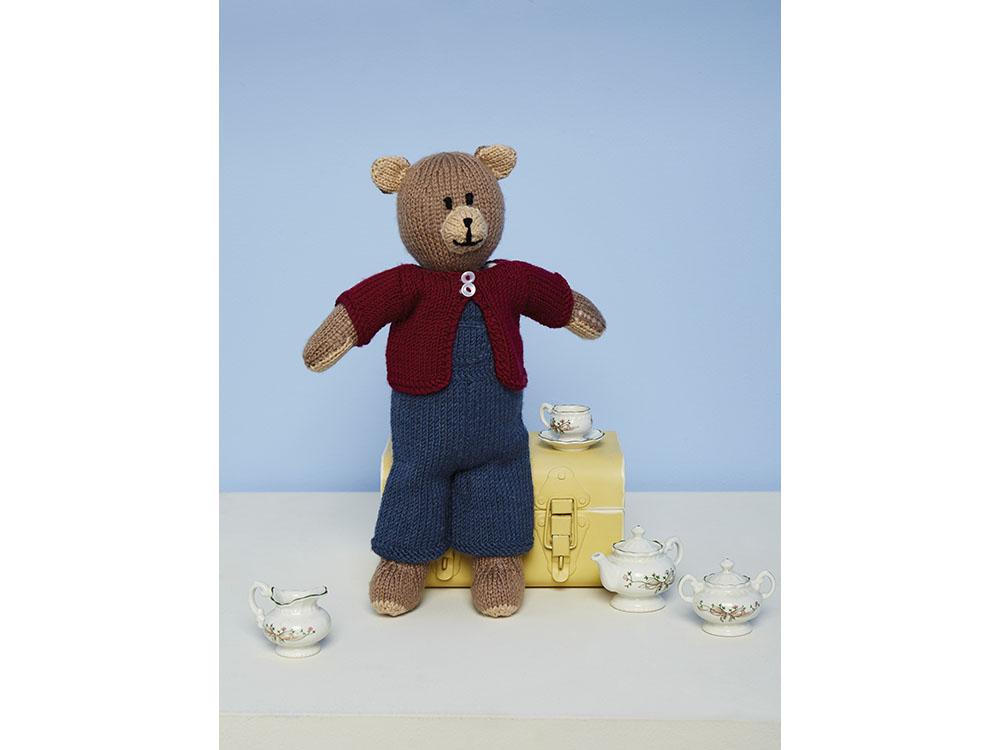 Knitted Bruno the Bear Toy in Stylecraft Special DK (9670)