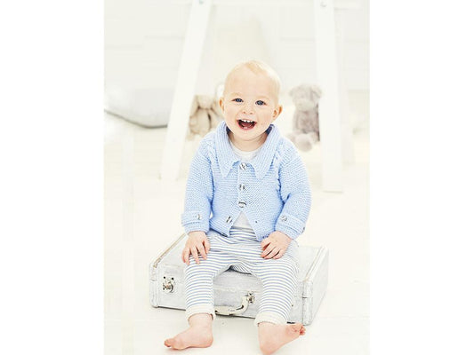 Jacket and Waistcoat in Stylecraft Special For Babies DK (9680)