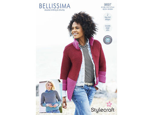 Jacket and Jumper in Stylecraft Bellissima DK & Chunky (9697)
