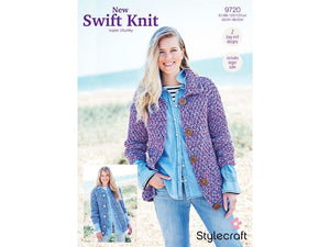 Jackets in Stylecraft New Swift Knit Super Chunky (9720)