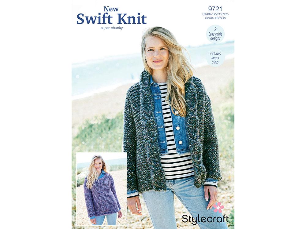 Jacket and Sweater in Stylecraft New Swift Knit (9721)