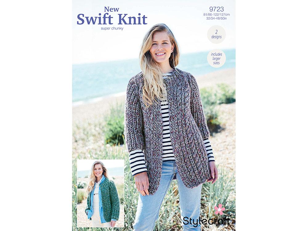 Jackets in Stylecraft New Swift Knit Super Chunky (9723)