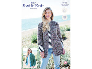 Jackets in Stylecraft New Swift Knit Super Chunky (9723)