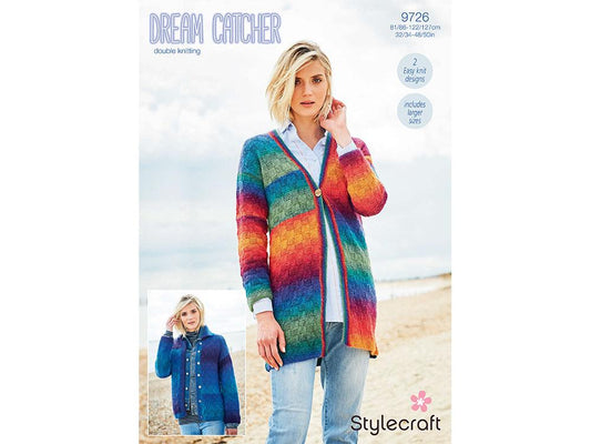 Jacket and Cardigan in Stylecraft Dreamcatcher DK (9726)