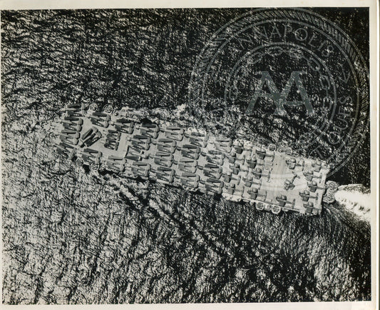 Official Navy Photo of WWII era USS CARD (CVE-11) Aircraft Carrier