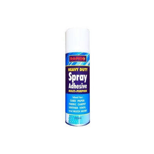 Heavy Duty Spray Adhesive Glue 200ml Art Crafts Photo Mount Card Paper Leather [1 X 200ml]