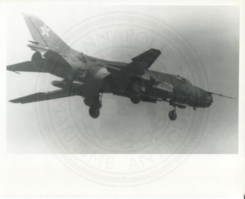 Official U.S. Navy photo of Soviet aircraft
