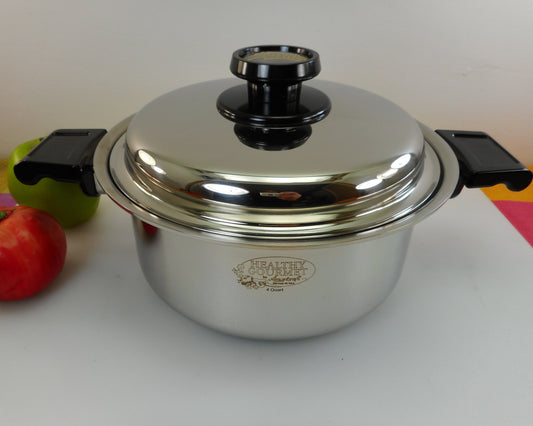 Healthy Gourmet - Americraft West Bend 4 Quart Stainless Stock Pot