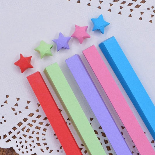 Mixed Color set Paper Craft Folding Lucky Star Origami Paper