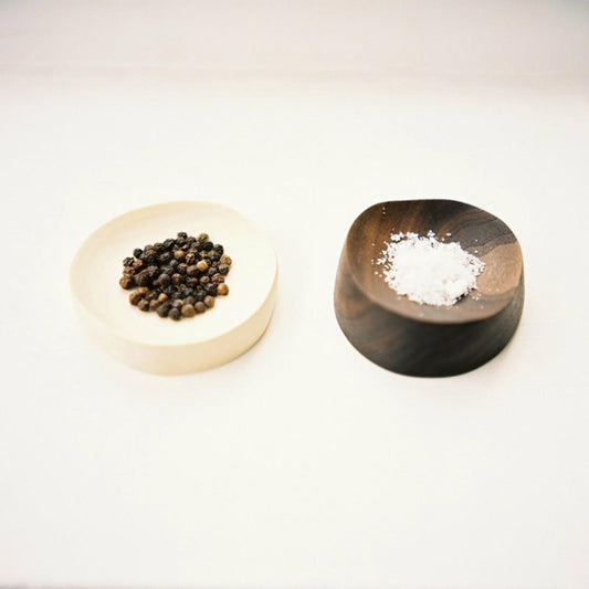Handcrafted Wooden Pinch and Put Pots - Walnut
