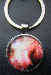 Handcrafted "Galaxy" metal key ring
