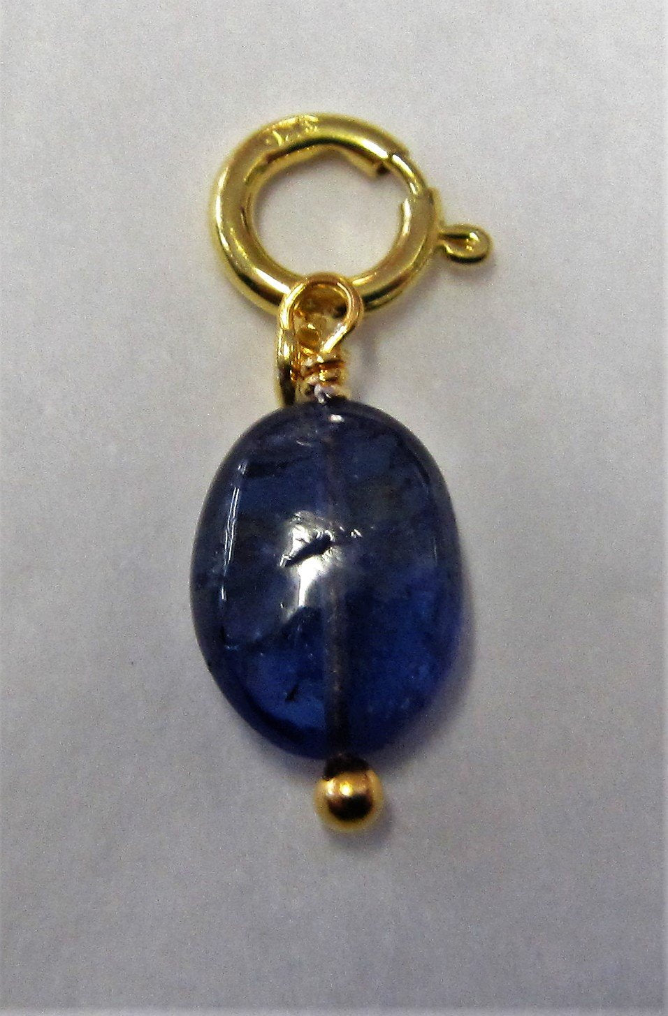Something Blue for that bride to be, handcrafted precious stones