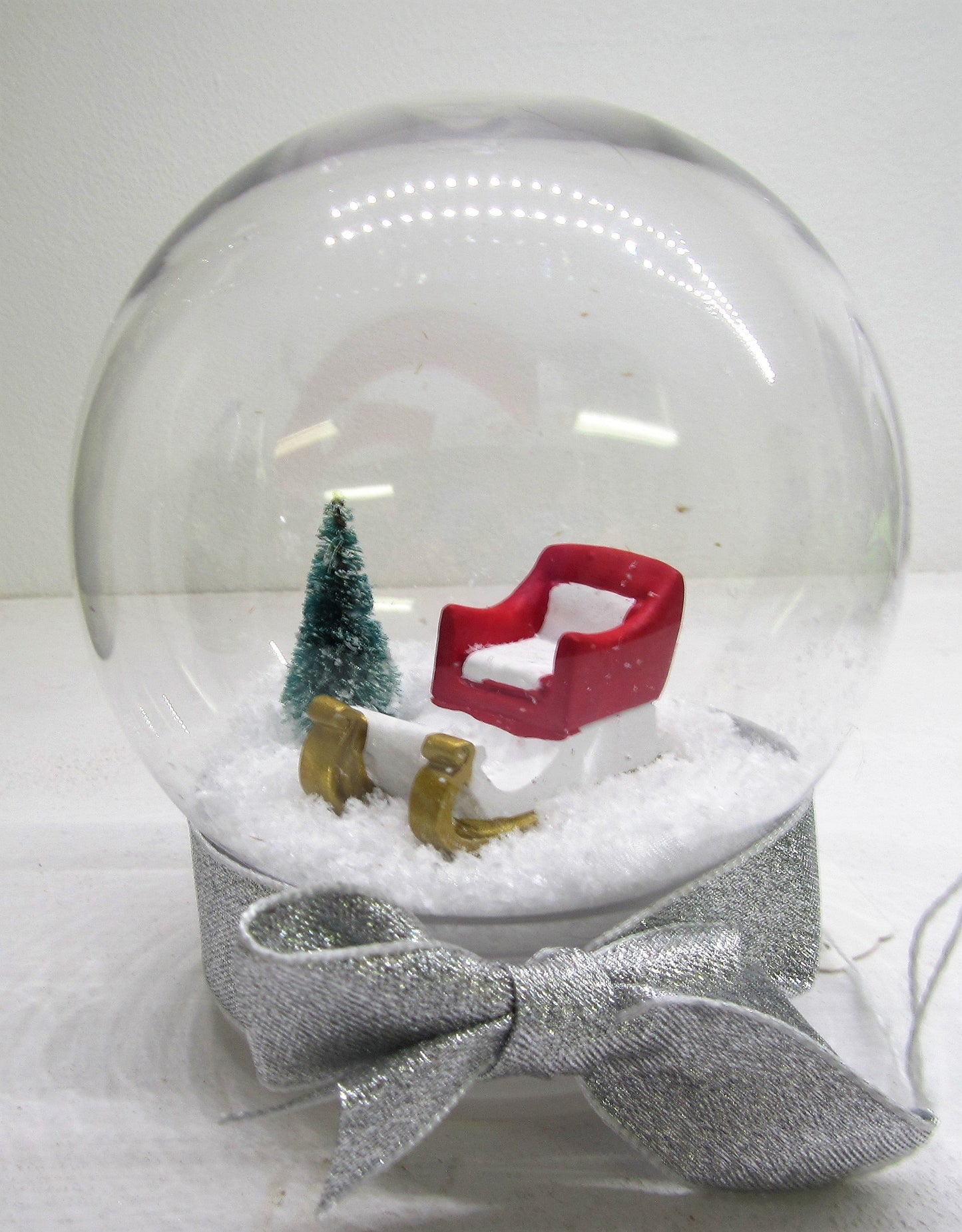 Various beautiful handcrafted snow globes