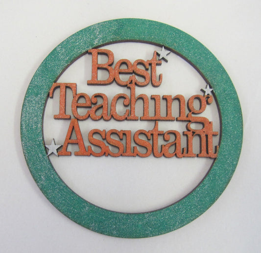 Handcrafted beautiful teacher coasters