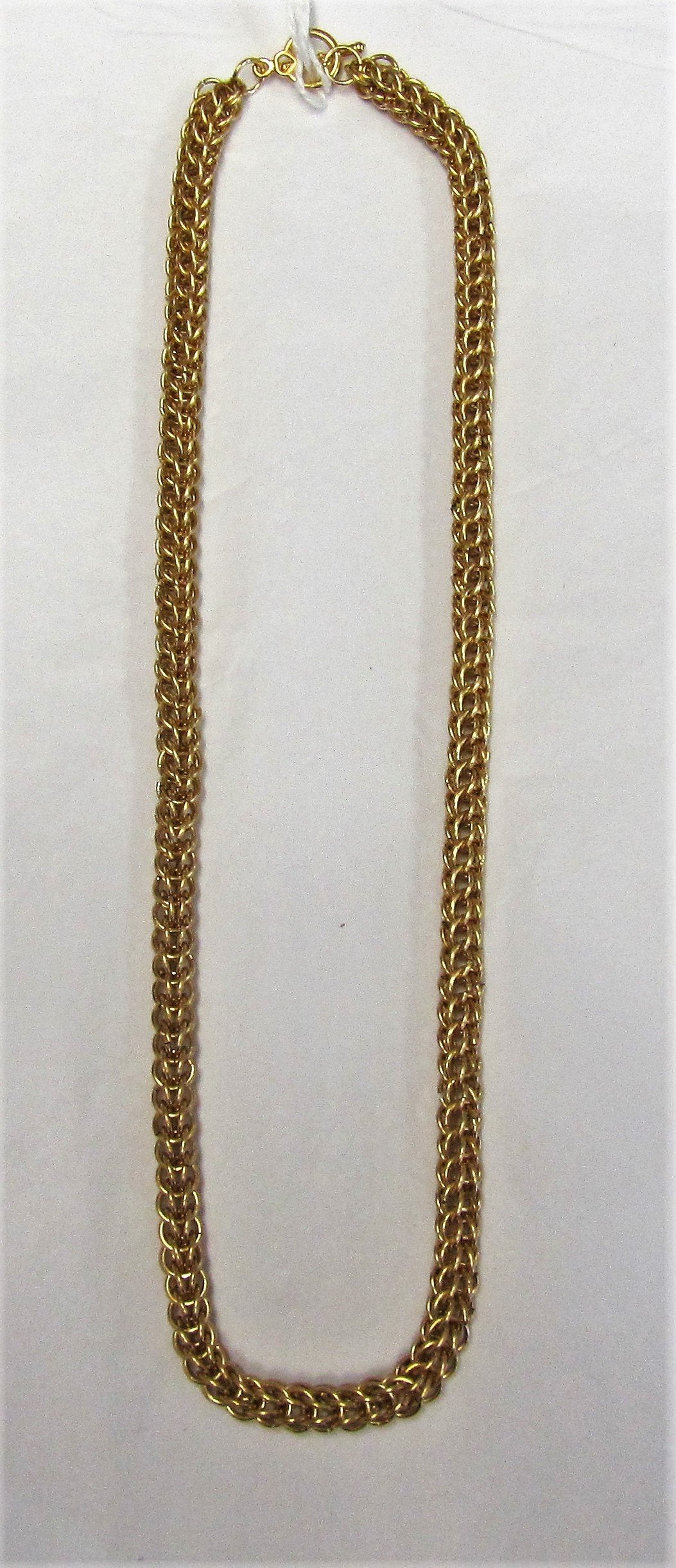 Handcrafted Gold plated rope necklace