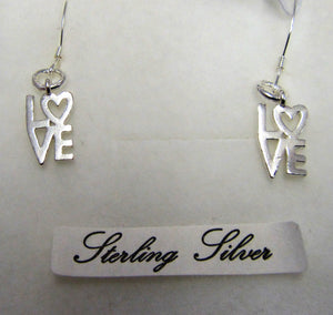 Handcrafted Love 925 sterling silver earrings
