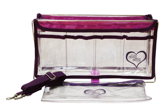 Handy Caddy Deluxe Plum Craft Organizer