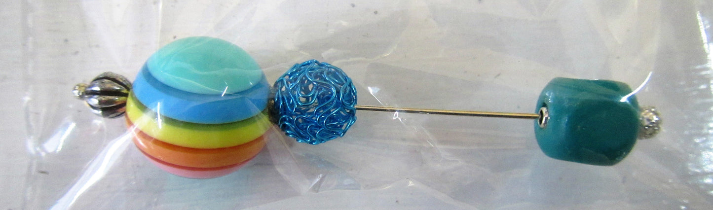 Handcrafted Knitwear pins Size approximately 10 cm in length