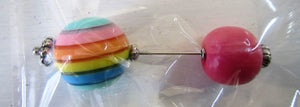 Handcrafted Knitwear pins Size approximately 10 cm in length