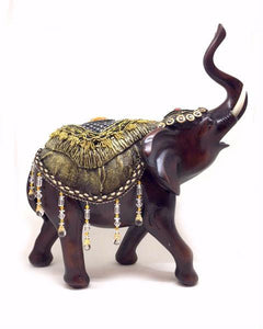 LUCKY HOME imitation mahogany elephant crafts home decorations ornaments