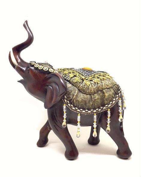 LUCKY HOME imitation mahogany elephant crafts home decorations ornaments