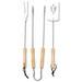 Yorkcraft KTBQCHRM3 Barbeque 3 Piece Set Free Shipping