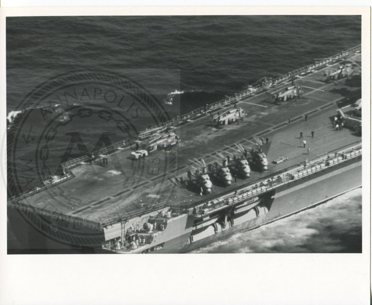 Official U.S. Navy photo of Soviet aircraft carrier Kiev underway.