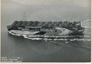 Official Navy Photo of WWII era USS Long Island (CVE-9) Aircraft Carrier