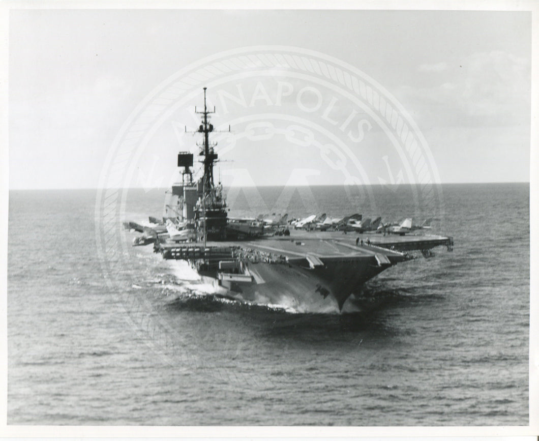 Official Navy Photo of WWII era USS Midway (CV-41) Aircraft Carrier