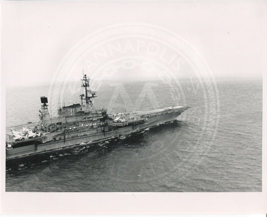 Official Navy Photo of WWII era USS Midway (CV-41) Aircraft Carrier