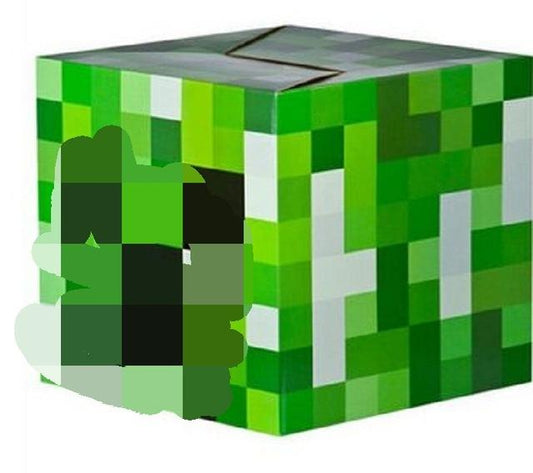 Minecraft Game Cardboard Enderman Creeper Steve Mask Baby Party Gift Cosplay Cardboard steve Heads