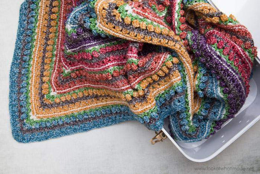 Namaqualand Blanket - Scheepjes Colour Crafter Velvet - Yarn Pack