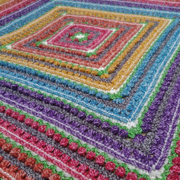 Namaqualand Blanket - Scheepjes Colour Crafter Velvet - Yarn Pack