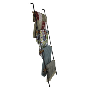 Handcrafted Quilt Rack 4-Tier Ladder