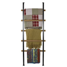 Load image into Gallery viewer, Handcrafted Quilt Rack 5-Tier Ladder